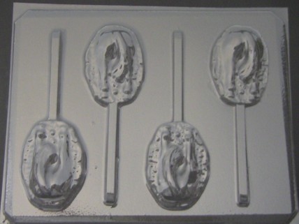 252x Jackass Horse Butt Chocolate or Hard Candy Lollipop Mold